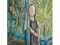 Έργο ζωγραφικής με λάδι, εικονιστική σύνθεση