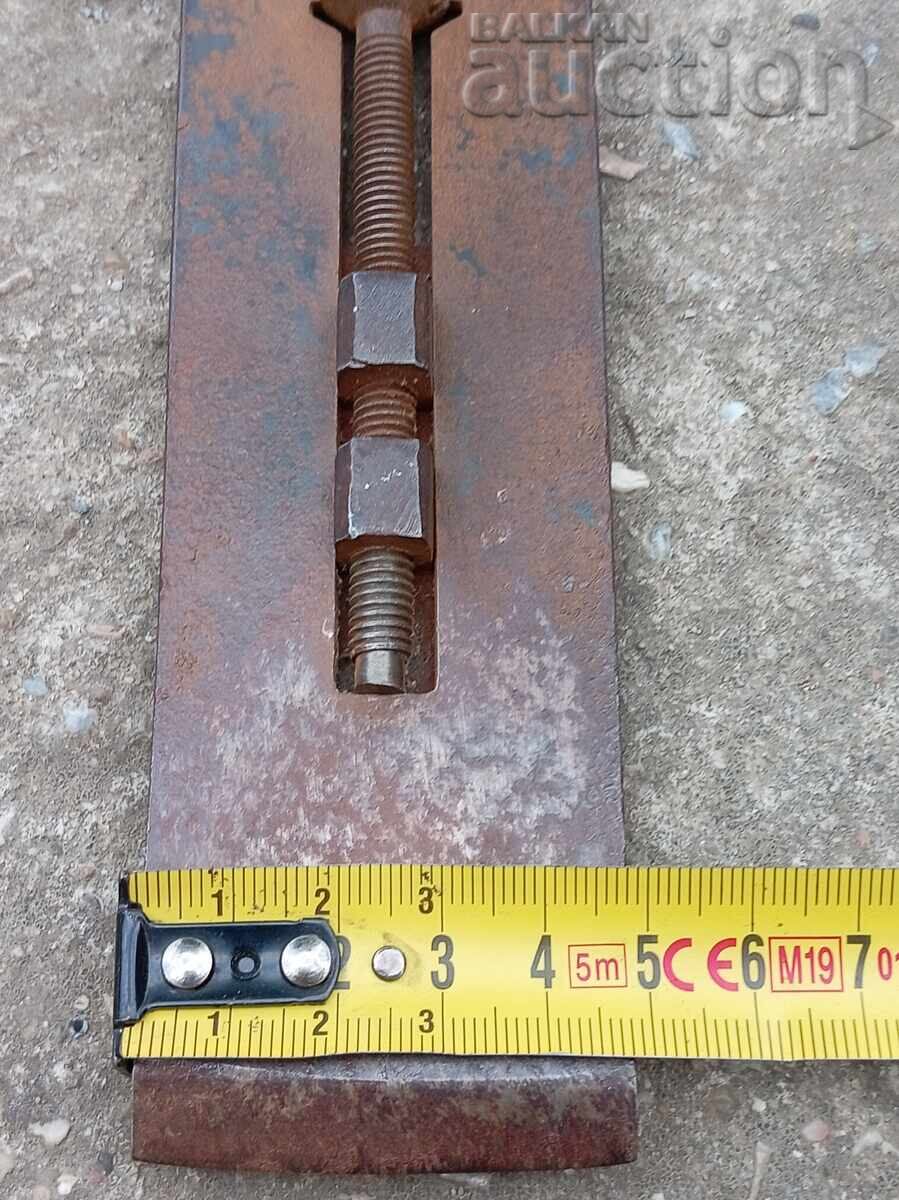 Marked knife from an old plane - 7