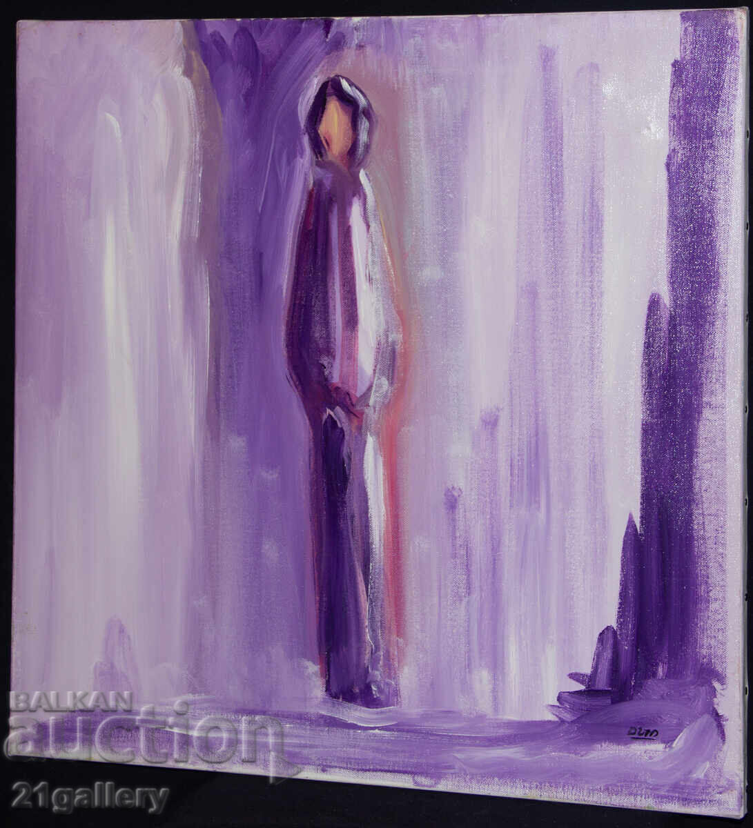 Έργο ζωγραφικής με λάδι, εικονιστική σύνθεση με τιμή 400.00 BGN | € 204.52