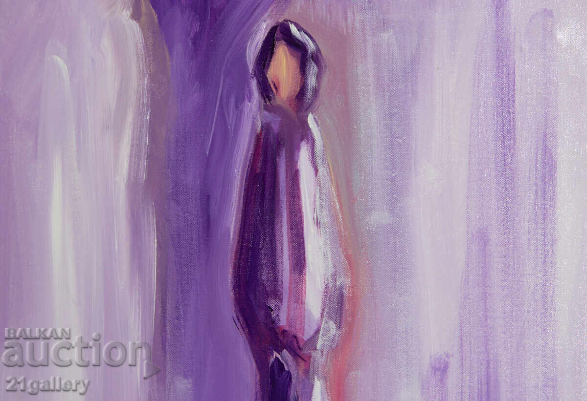 Δημοπρασία Έργο ζωγραφικής με λάδι, εικονιστική σύνθεση