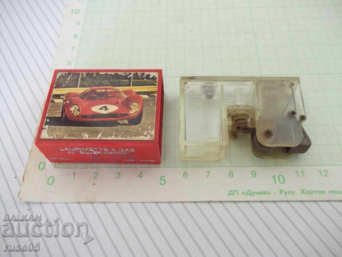 Lighter *LAURIMETTE A GAZ by "SILVER MATCH"* gas with flint - 7