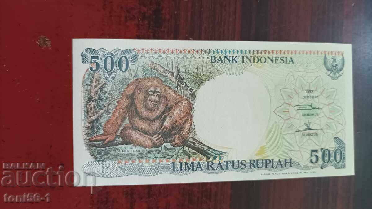 Indonezia 500 rupii 1992 UNC