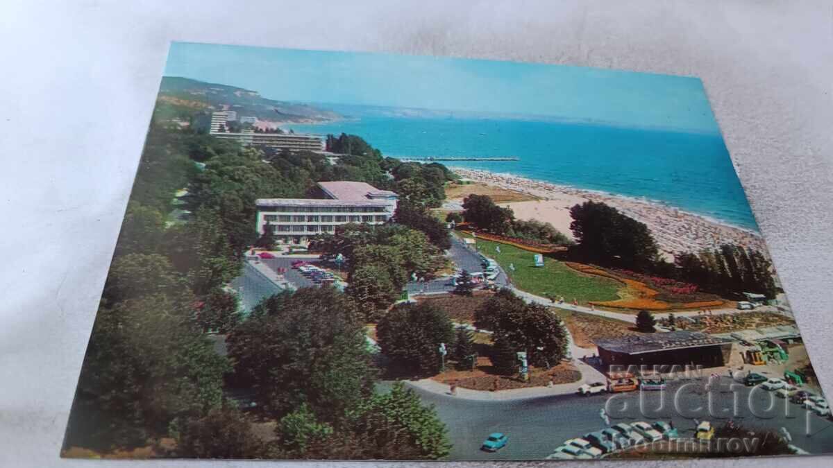 Пощенска картичка Златни пясъци 1978 Пощенска картичка Златни пясъци 1978