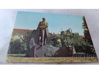 Ευχετήρια κάρτα Chirpan Μνημείο του P. K. Yavorov