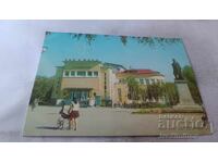 P K Blagoevgrad The monument to Gotse Delchev and the N. Vaptsarov cemetery