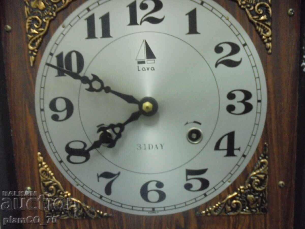 №*8265 Стар стенен часовник LAVA - 5