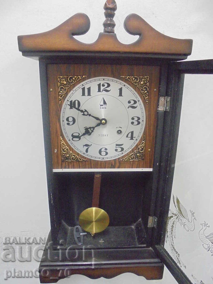 №*8265 Стар стенен часовник LAVA - 6