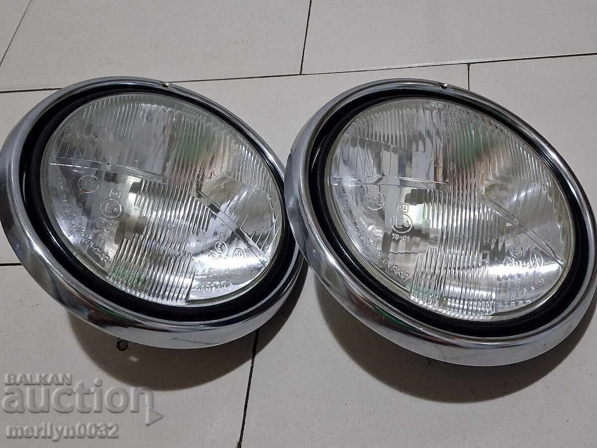 Faruri auto sticlă reflector brățară Cehoslovacia Faruri auto sticlă reflector brățară Cehoslovacia