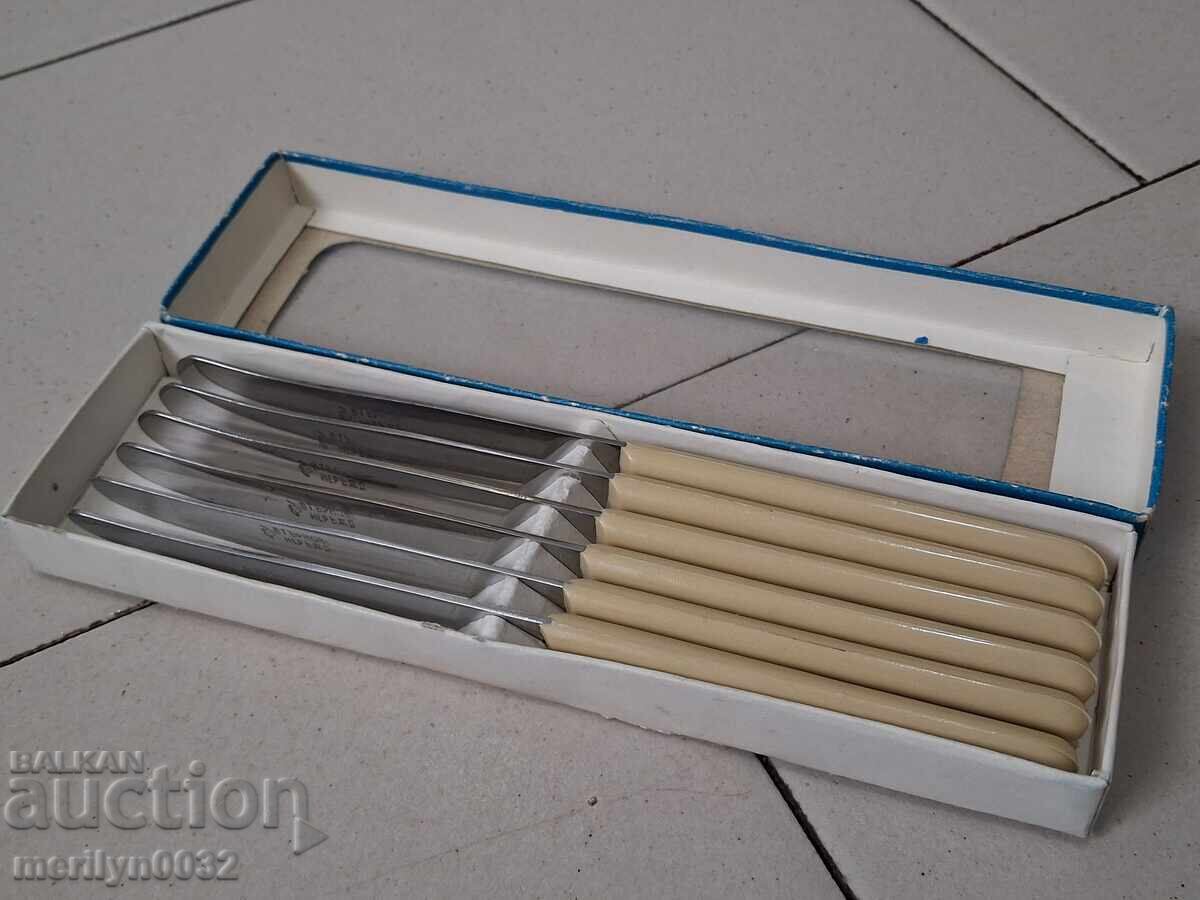 Social razor "Sickle and Hammer" Veliko Tarnovo 9 pieces razor blade NRB with price 70.00 BGN | € 35.79