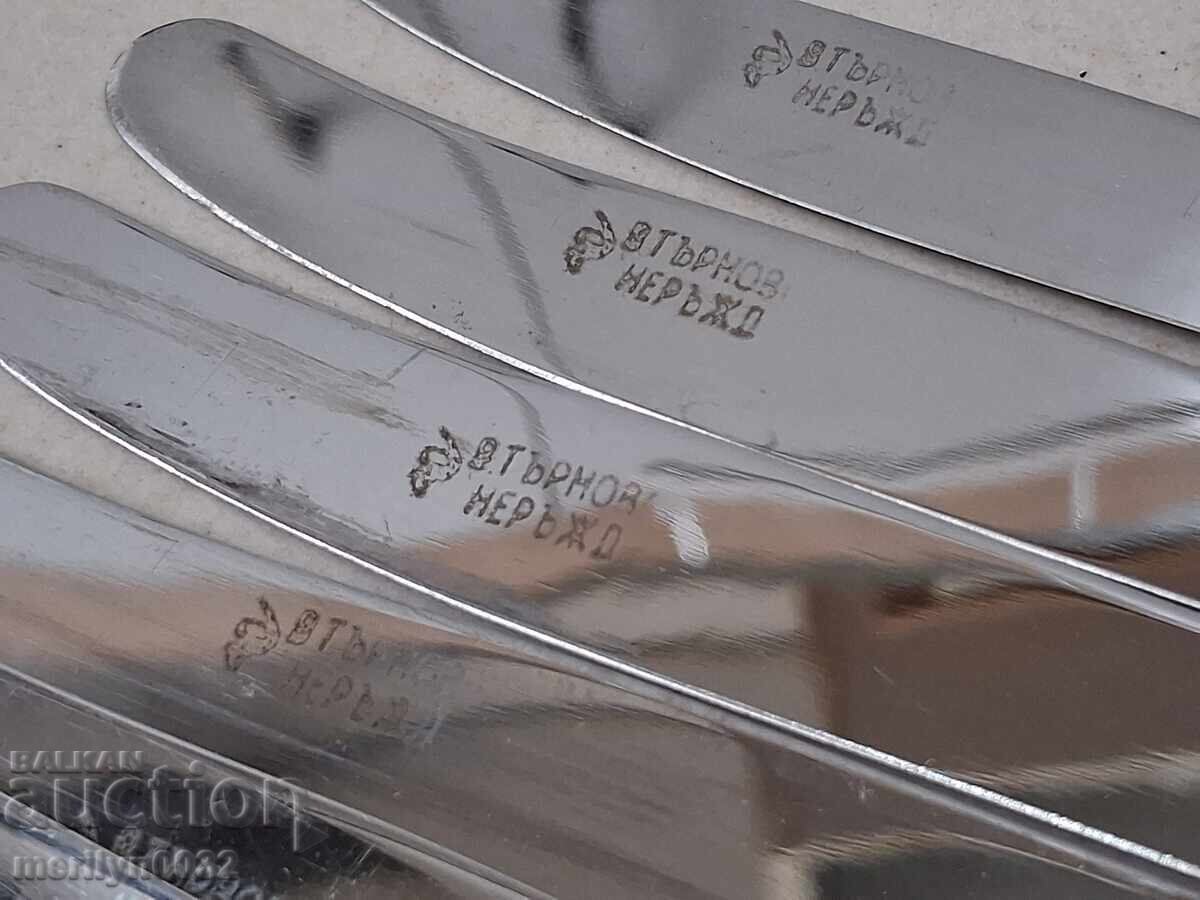 Social razor "Sickle and Hammer" Veliko Tarnovo 9 pieces razor blade NRB - 5