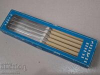 Social razor "Sickle and Hammer" Veliko Tarnovo 9 pieces razor blade NRB