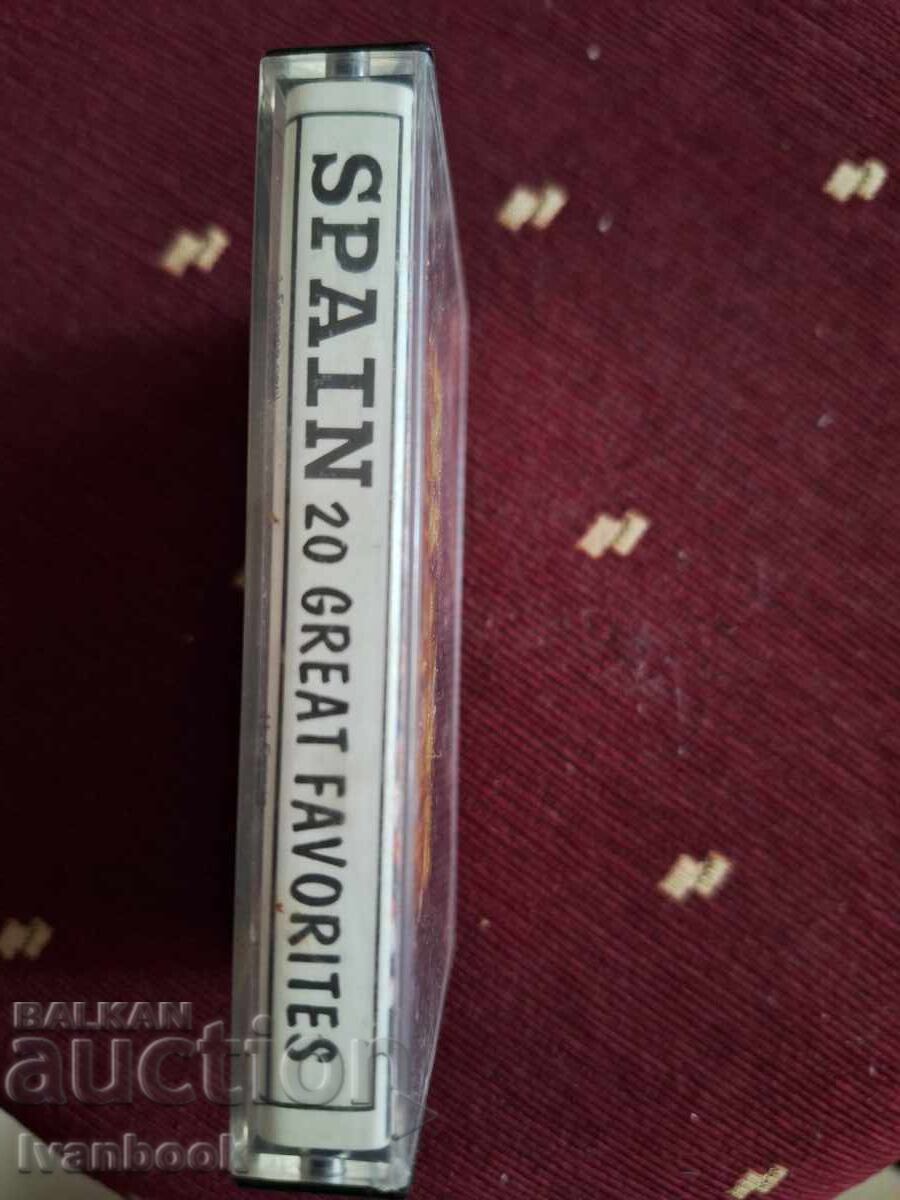 Audio cassette - All the best of Spain with price 3.00 BGN | € 1.53 Audio cassette - All the best of Spain with price 3.00 BGN | € 1.53