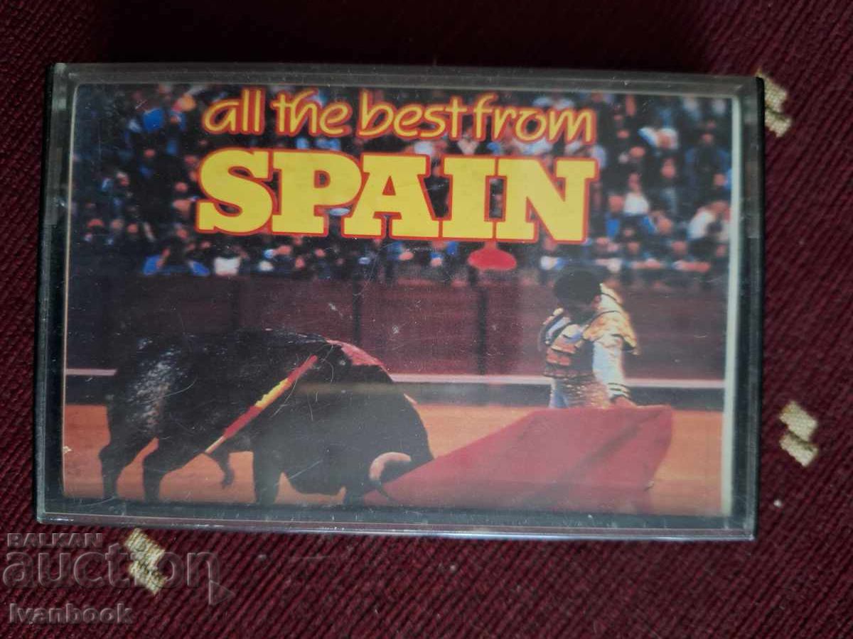 Audio cassette - All the best of Spain Audio cassette - All the best of Spain