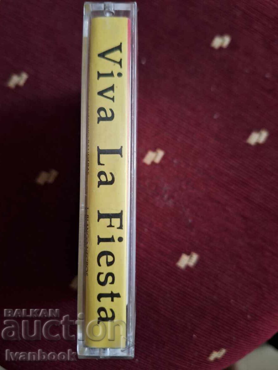 Κασέτα ήχου - Viva la fiesta με τιμή 3.00 BGN | € 1.53