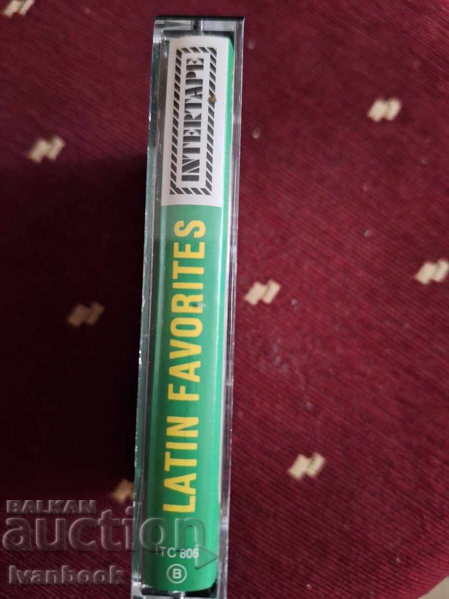 Audio cassette - Latin favorites with price 3.00 BGN | € 1.53