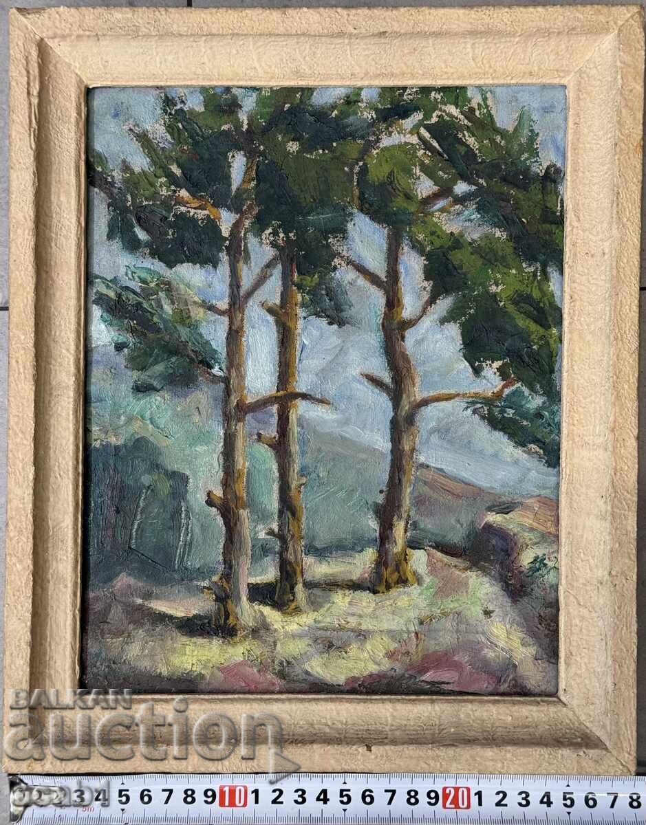 "Borove" Κοντά στο χωριό Σεσλάβτσι 1965 Νικόλας Πόποφ με τιμή 199.99 BGN | € 102.25 "Borove" Κοντά στο χωριό Σεσλάβτσι 1965 Νικόλας Πόποφ με τιμή 199.99 BGN | € 102.25