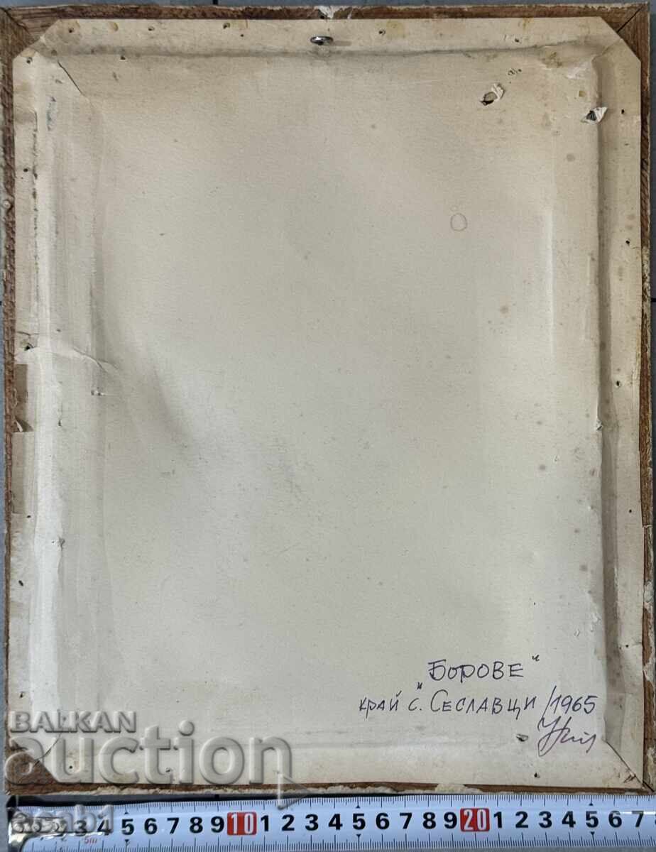 Δημοπρασία "Borove" Κοντά στο χωριό Σεσλάβτσι 1965 Νικόλας Πόποφ Δημοπρασία "Borove" Κοντά στο χωριό Σεσλάβτσι 1965 Νικόλας Πόποφ