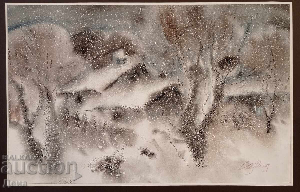 Acuarelă Sava Tsonovski 2009 cu preț 220.00 BGN | € 112.48