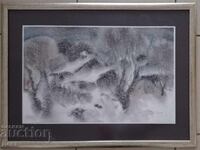 Acuarelă Sava Tsonovski 2009