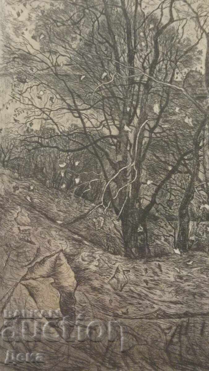 Александър Ветров графика 1987г - 6