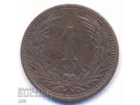 Ungaria - 1 filler 1902 - aUNC
