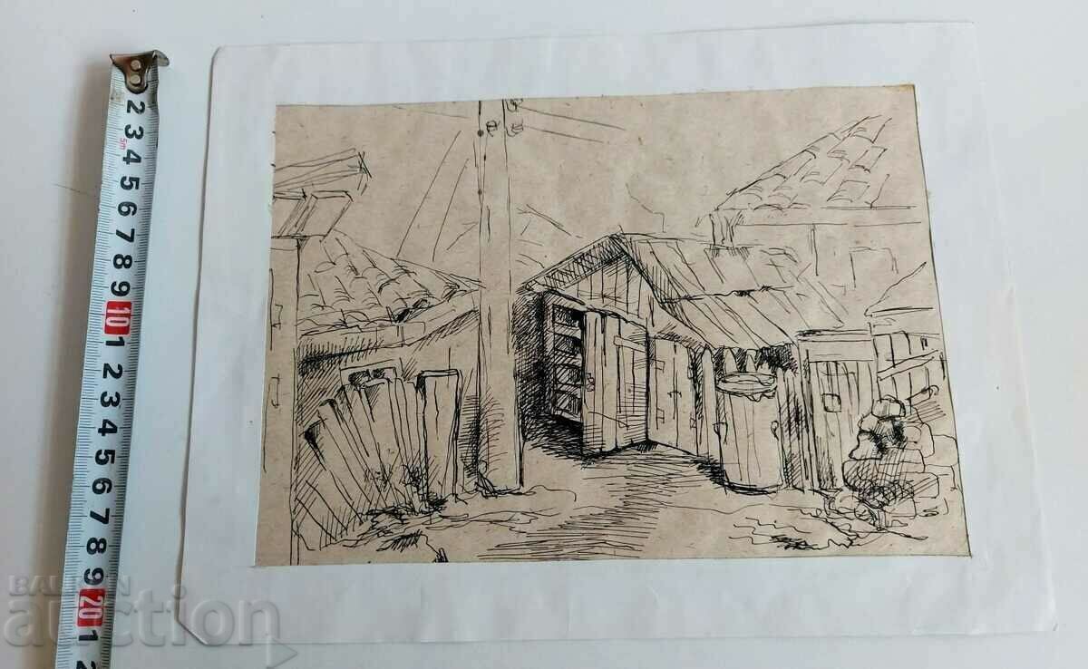 Old Painting Picture Landscape Old House with price 19.00 BGN | € 9.71 Old Painting Picture Landscape Old House with price 19.00 BGN | € 9.71