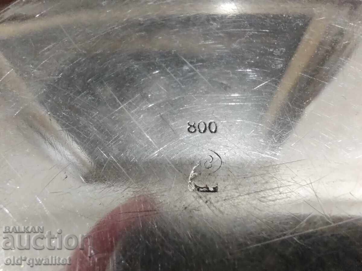 Livrarea ♛ Cutie de bijuterii - argint, decorativă, Argint și Corali