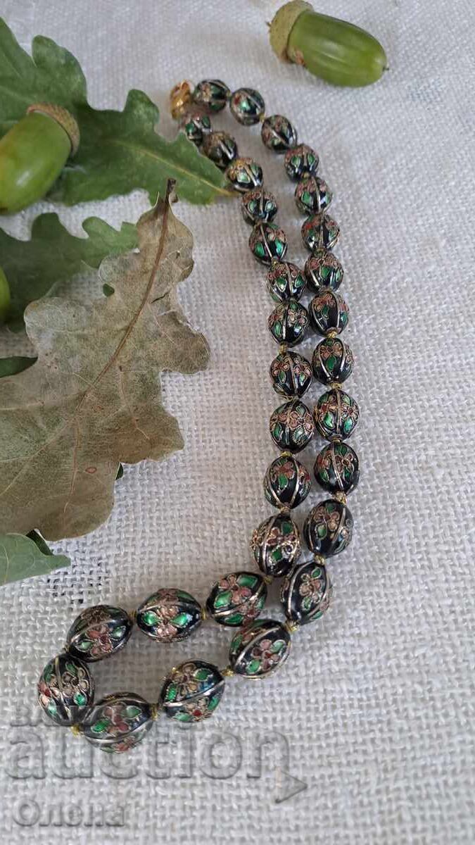 Colier email celular Cloisonne - 5