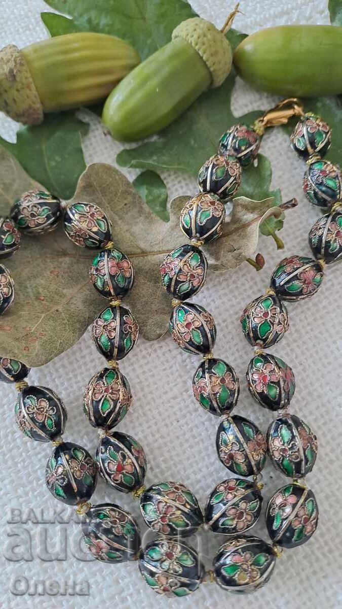 Colier email celular Cloisonne