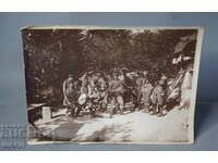 Old Military Photo of Prilep, Macedonia - Officers and Orchestra