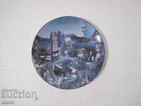 Porcelain plate - Bansko-Pamporovo-Borovets