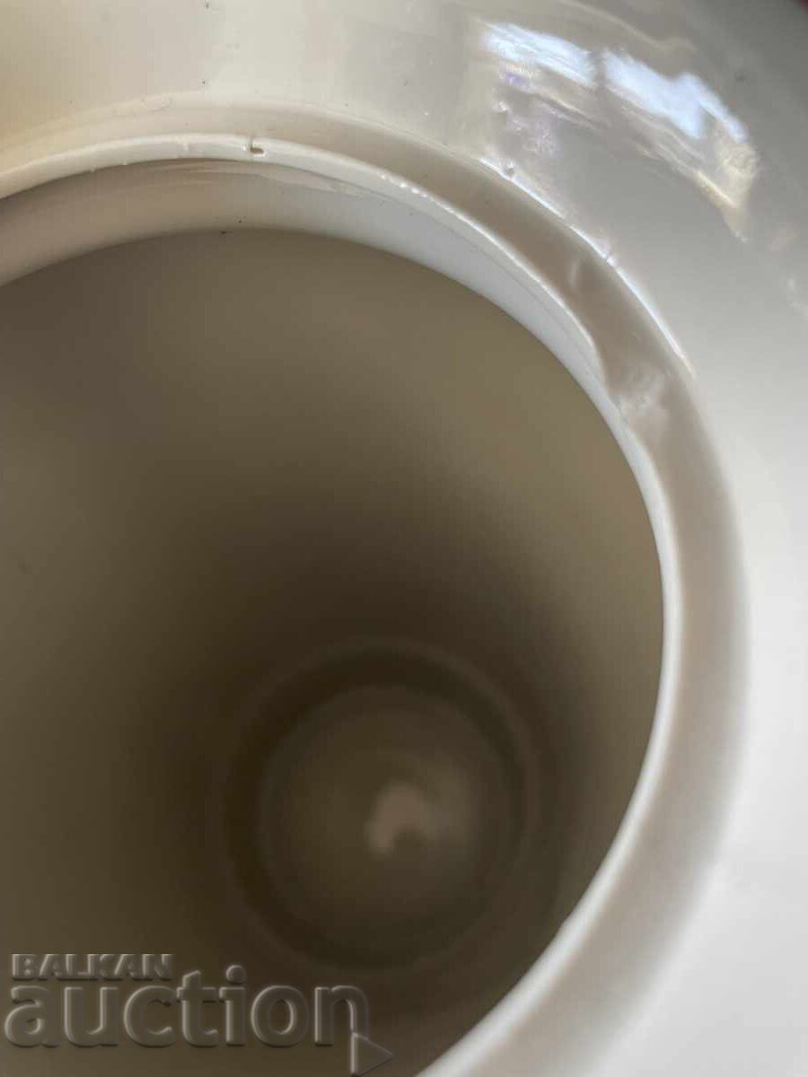 Kettle with lid - Gzhel, cobalt, USSR - 5