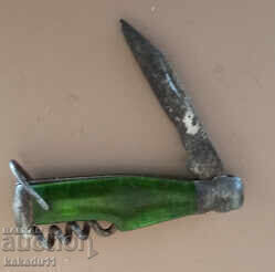 Auction Mini Knife Beer Bottle Auction Mini Knife Beer Bottle