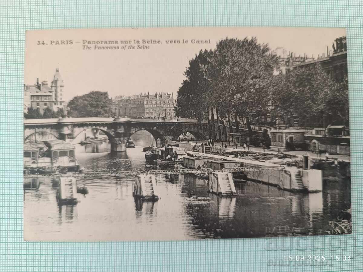 Old postcard Paris Old postcard Paris