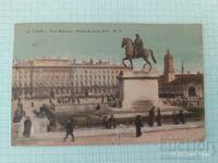 Carte poștală veche Lyon - cu timbru