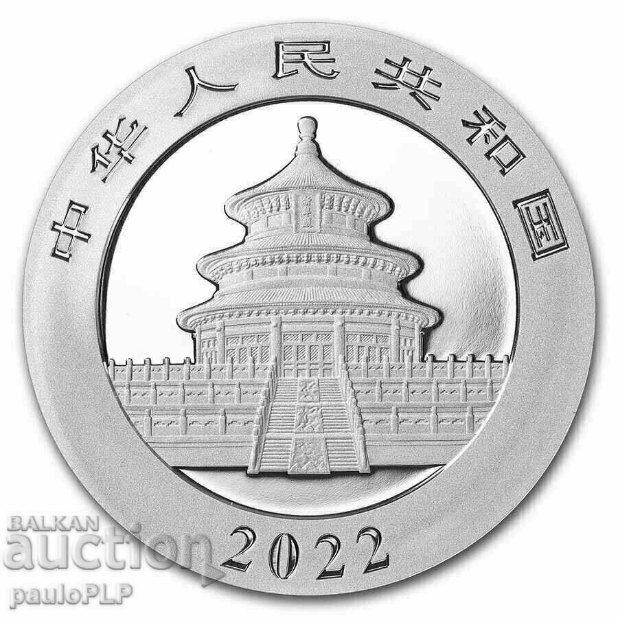 SILVER - CHINESE PANDA 2022 with price 168.00 BGN | € 85.90