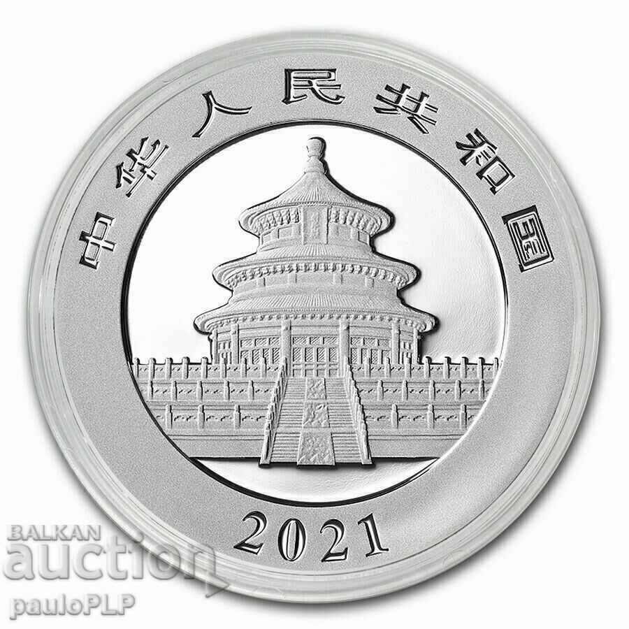 SILVER - PANDA CHINEZĂ 2021 cu preț € 101.24 | 198.01 BGN SILVER - PANDA CHINEZĂ 2021 cu preț € 101.24 | 198.01 BGN