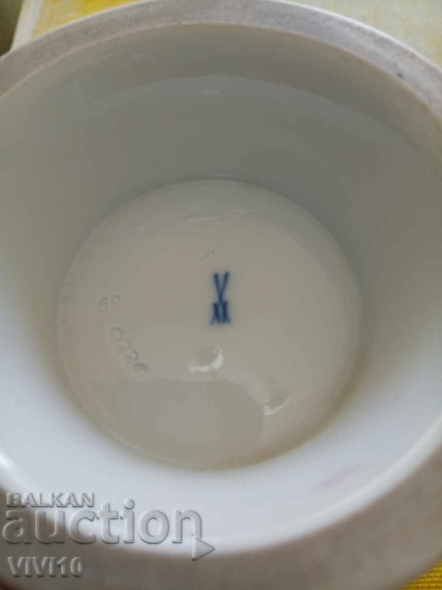Antique Meissen Vase - 5 Antique Meissen Vase - 5