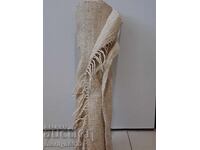 Pânză de cânepă țesută manual veche covor covoraș