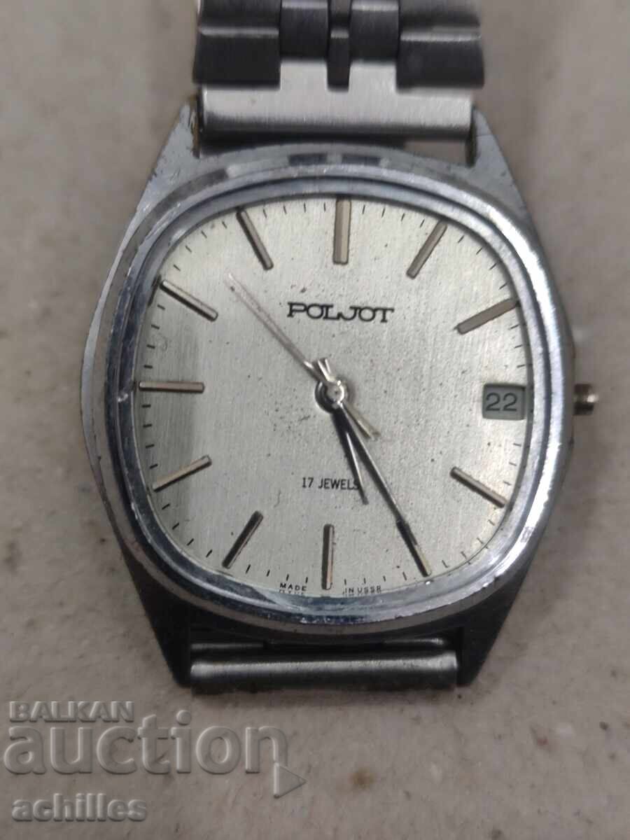 Men's Poljot watch, not working, for servicing Men's Poljot watch, not working, for servicing