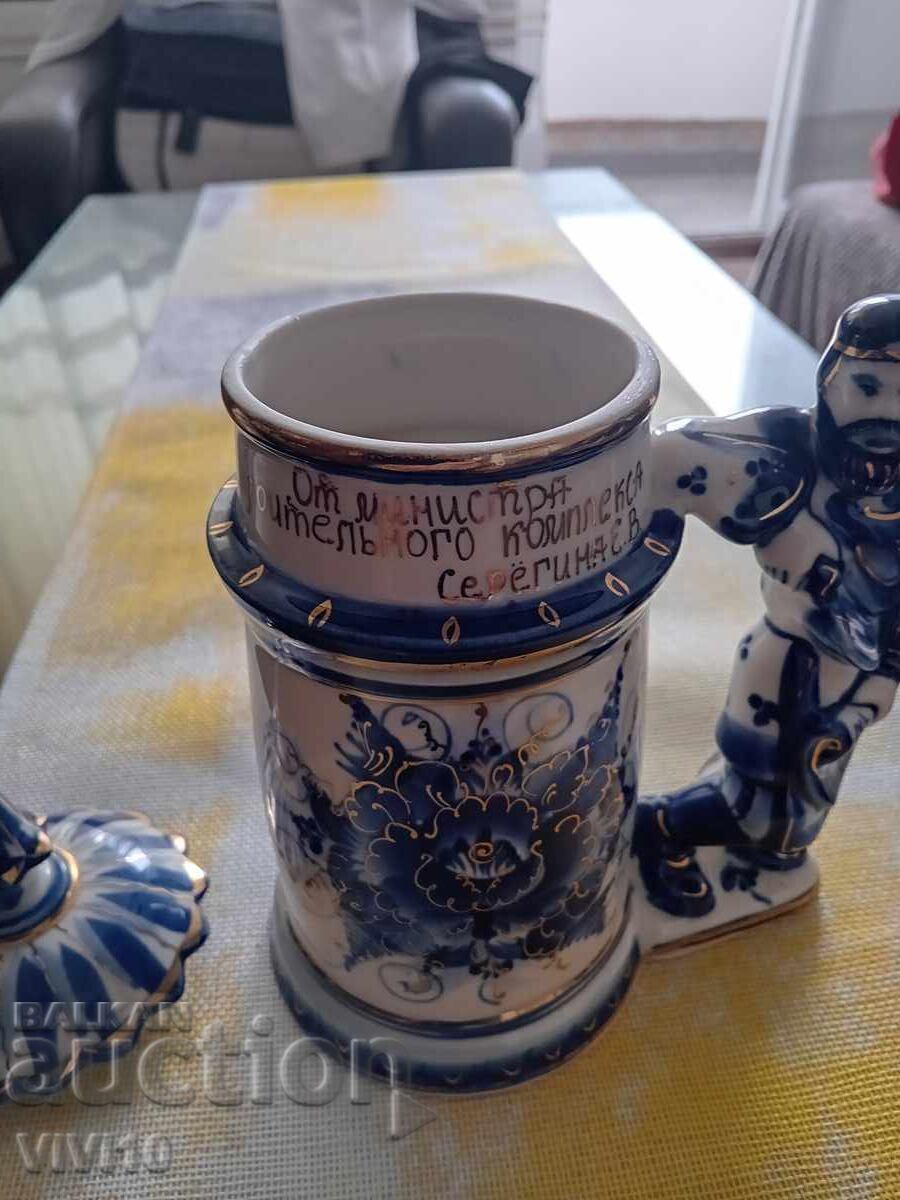 2 υπέροχα φλιτζάνια Γκζελ, βραβεία και κούπα - 6