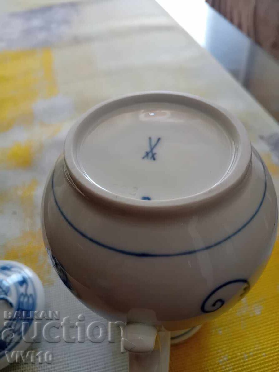 Livrarea Caniță veche, porțelan, Meissen