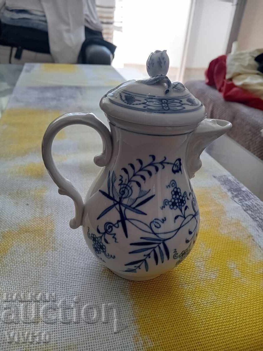 Caniță veche, porțelan, Meissen
