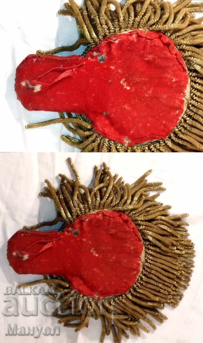 Царство България. еполет на полк.Ком.на 3и Пех.Бдински полк. - 7 Царство България. еполет на полк.Ком.на 3и Пех.Бдински полк. - 7