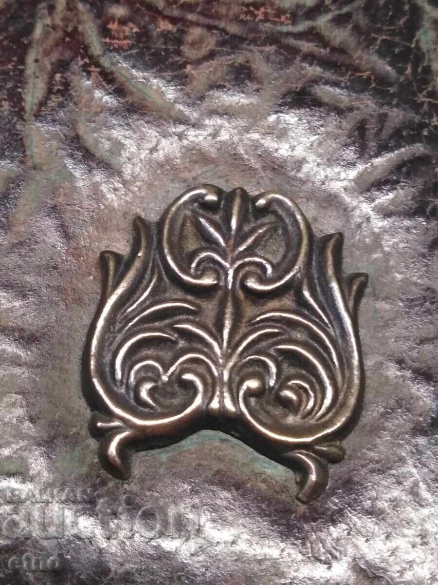 ΒΑΣΙΛΙΚΗ ΔΕΡΜΑΤΙΝΗ ΘΗΚΗ ΜΕ ΜΕΤΑΛΛΙΚΗ ΕΦΑΡΜΟΓΗ, ΑΛΜΠΟΥΜ με τιμή 15.00 BGN | € 7.67