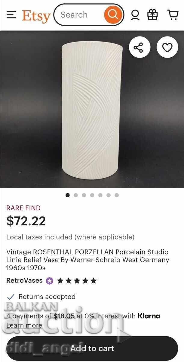 Vază "Rosenthal" - 5