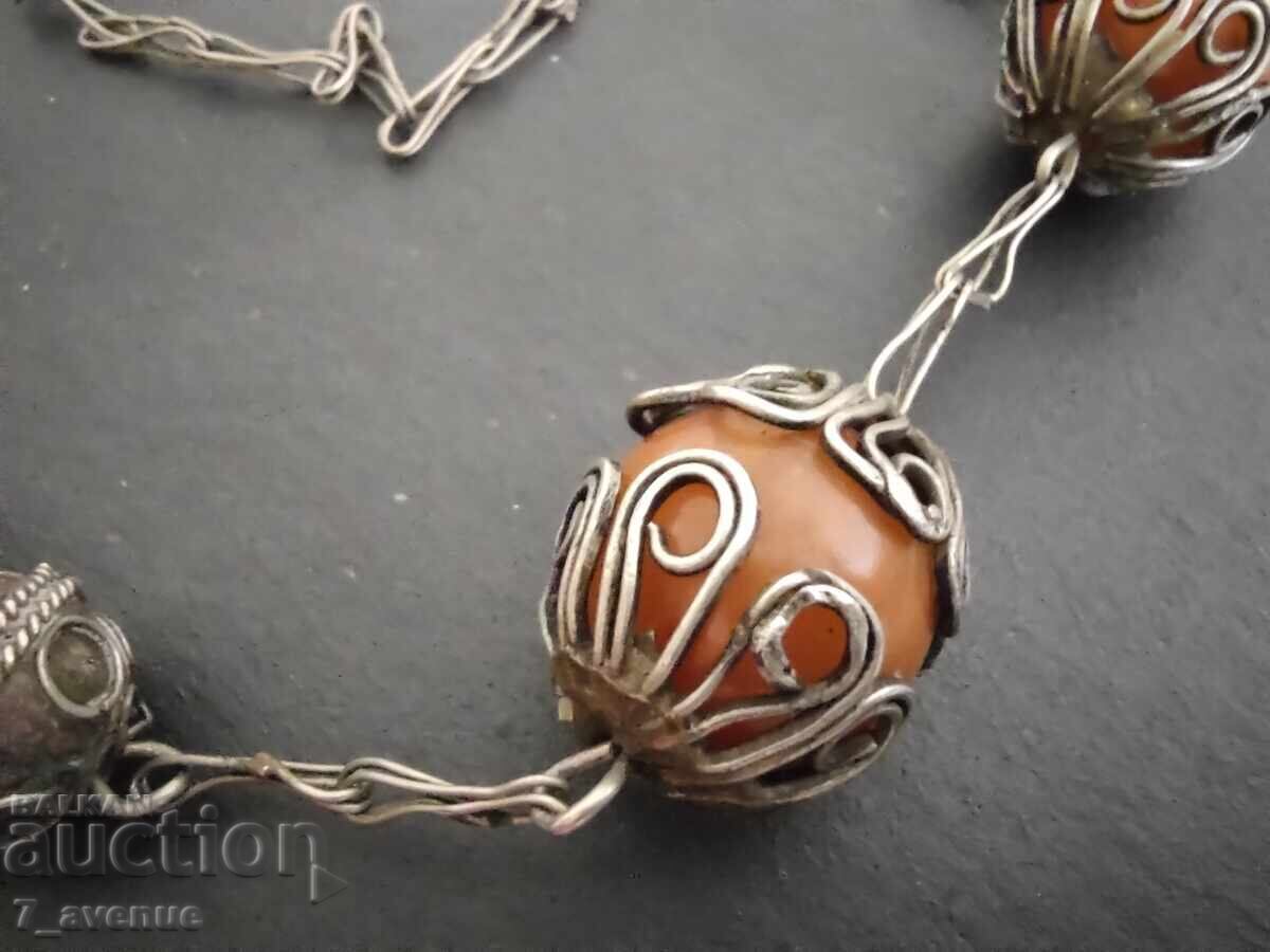 Γερδάν παλαιό κόσμημα με Κεχριμπάρι ή Καταλίνη 16.09.25 - 6