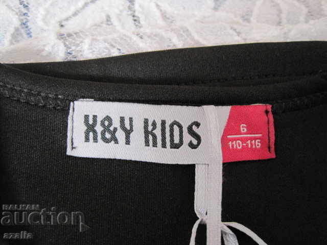 Auction Children's blouse with lace LONDON Auction Children's blouse with lace LONDON