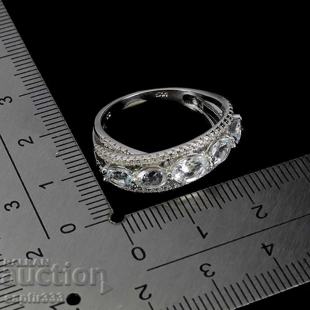 EXQUISITE UNIQUE DESIGNER AQUAMARINE RING with price 183.00 BGN | € 93.57 EXQUISITE UNIQUE DESIGNER AQUAMARINE RING with price 183.00 BGN | € 93.57