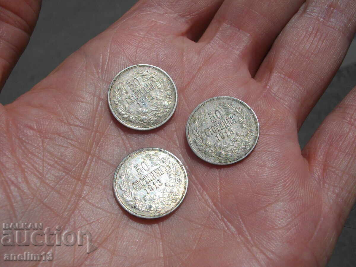 LOT 50 STOTINKI 1913 with price 90.00 BGN | € 46.02